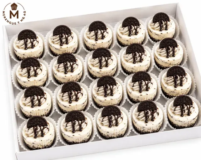 Mini Cheese Cake de Oreo (10 Unidades)