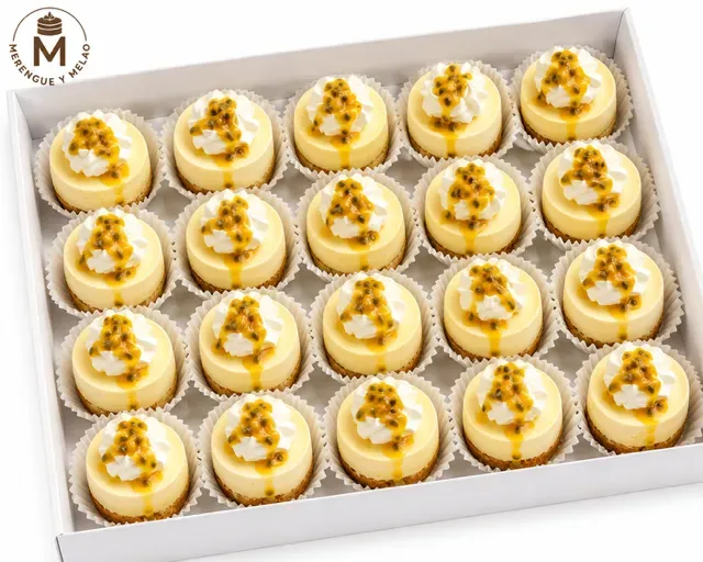 Mini Cheese Cake de Parchita (10 Unidades)