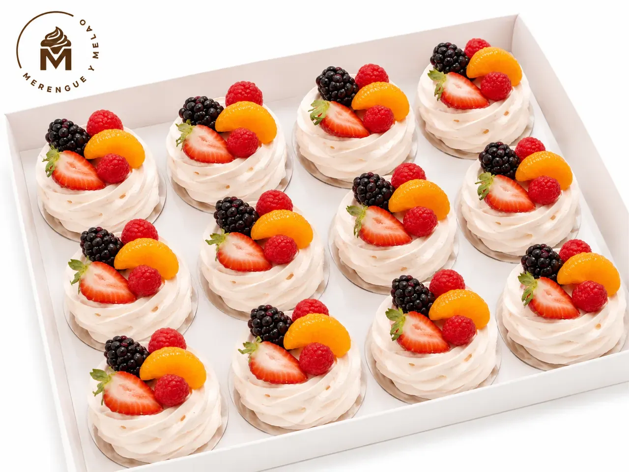 Mini Pavlovas (10 Unidades)
